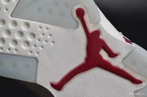 Rep Maroon Jordan Air 384664-116 white 6 Retro 0325